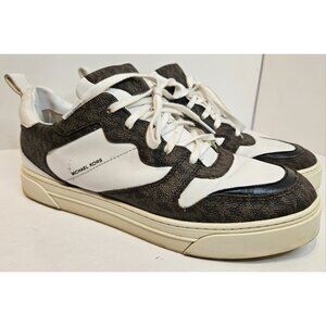 Michael Kors Baxter Sneakers Sz 8M Leather Designer Shoe